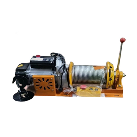 Single Phase Electric winch with clutch 1T X 50 mtr