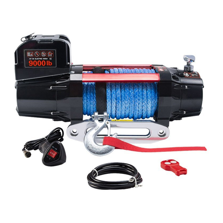 Battery Operated Dc Winch Jeep Winch 4500 LBS To 20000 LBS